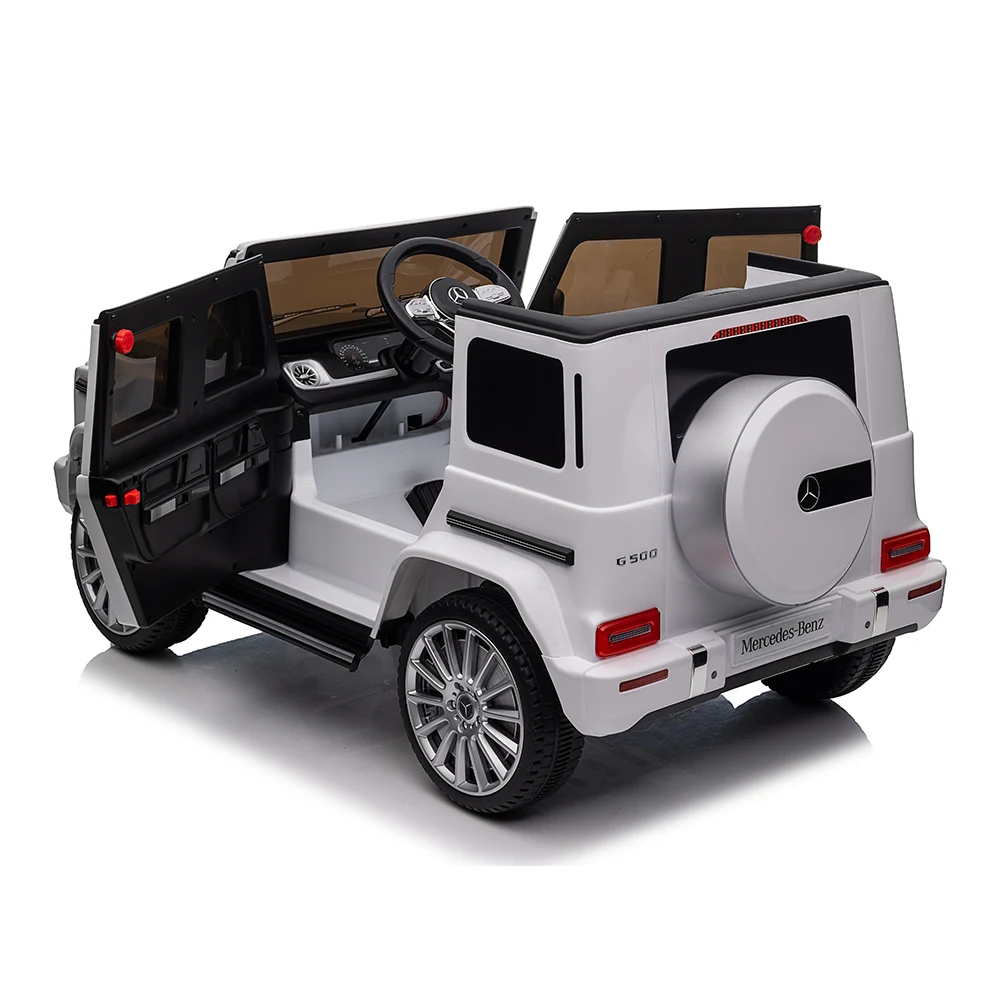 Mașină electrică pentru copii Mercedes Benz G-Class (MX627 / 2 alb) [7]