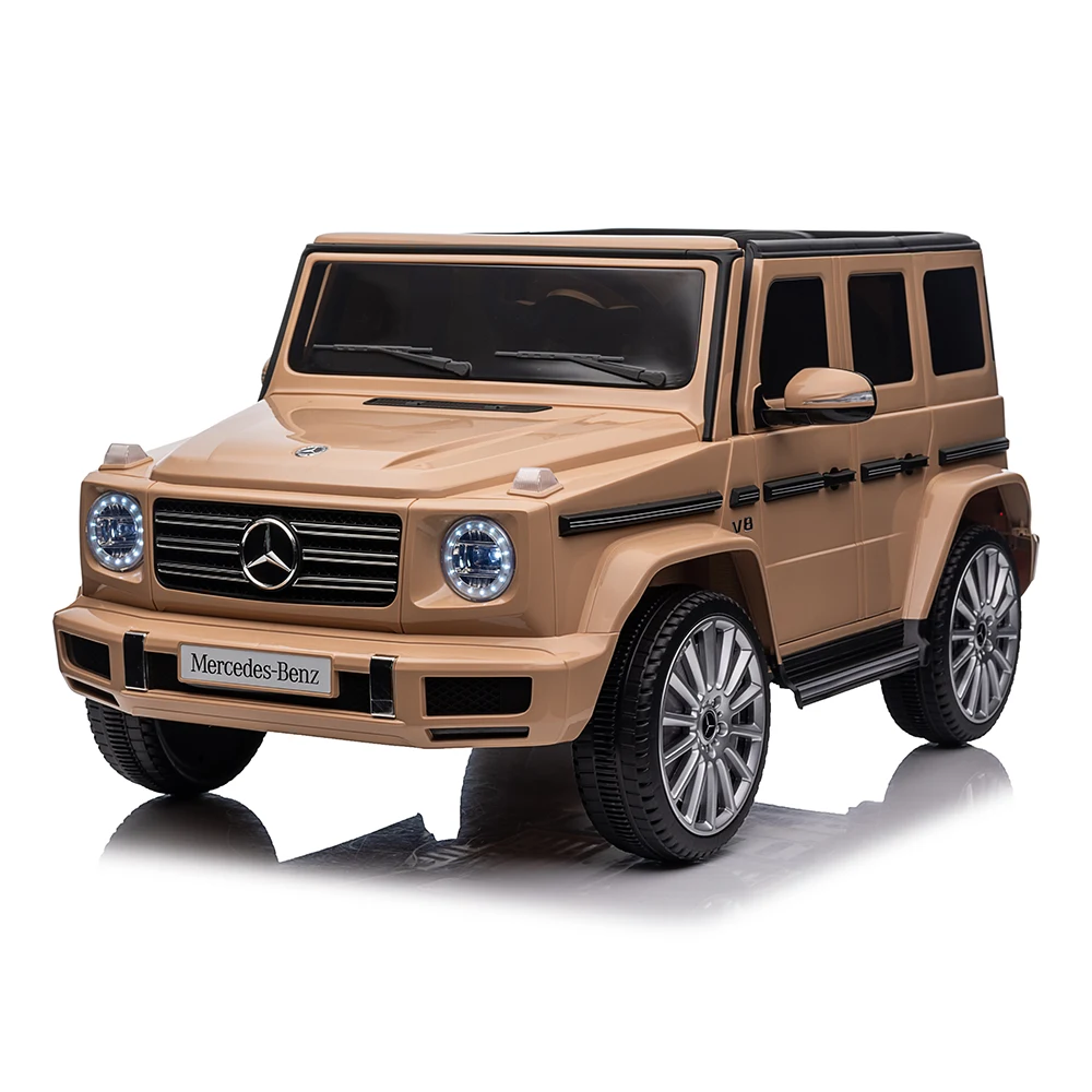Vehicule electrice pentru copii - Mașină electrică pentru copii Mercedes Benz G-Class (MX627 / 3 bej)