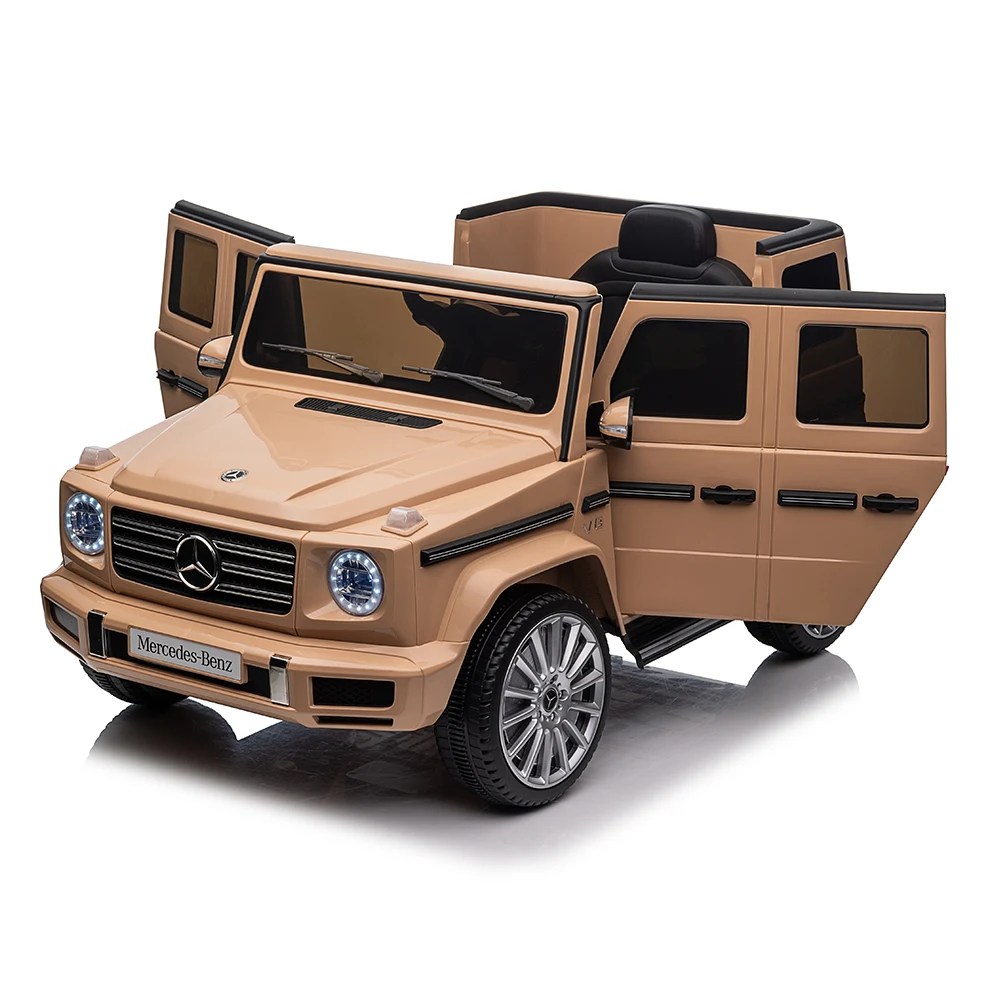 Mașină electrică pentru copii Mercedes Benz G-Class (MX627 / 3 bej) [2]