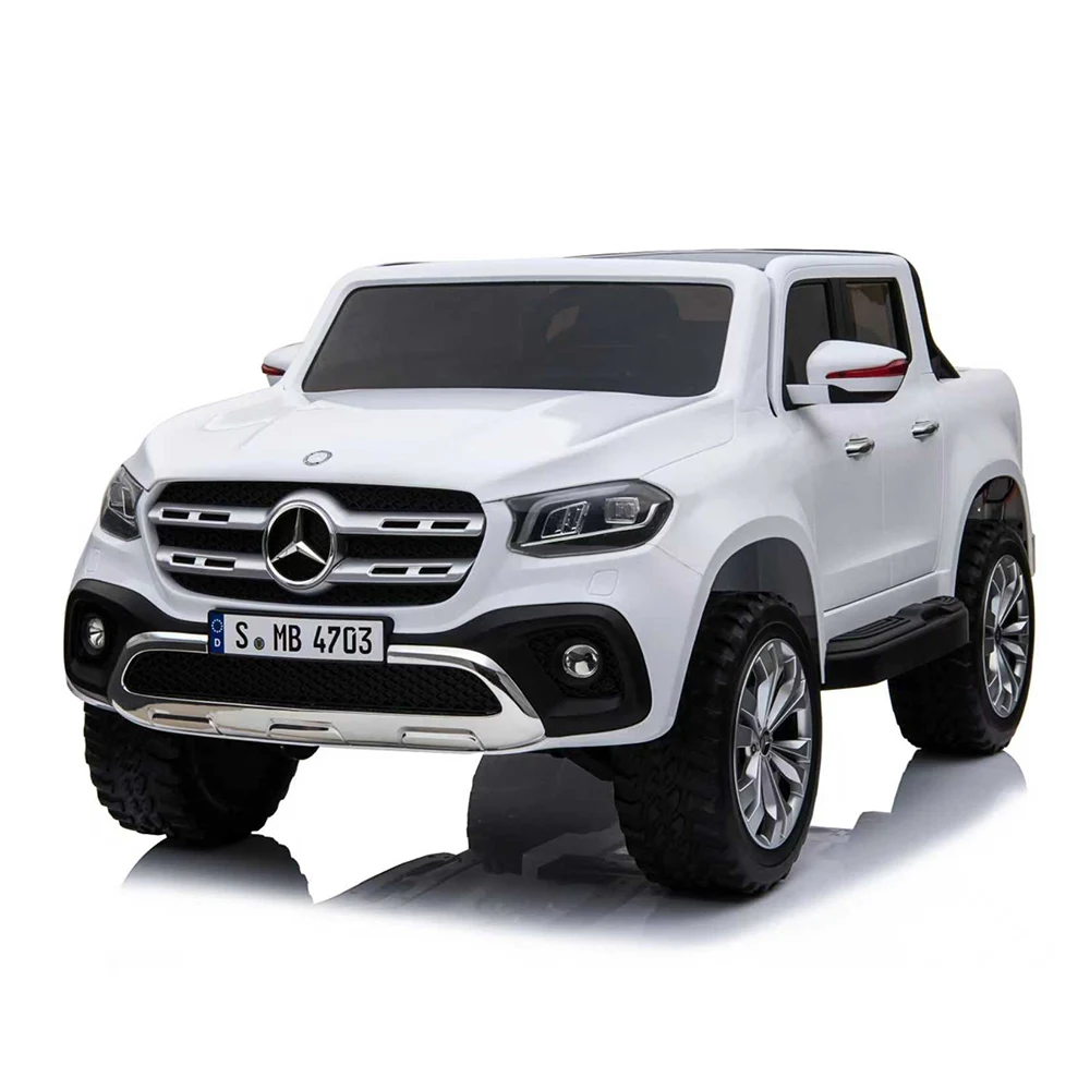 Mașini electrice pentru copii - Mașină electrică pentru copii Mercedes Benz X-Class (MX606 / 3 alba)