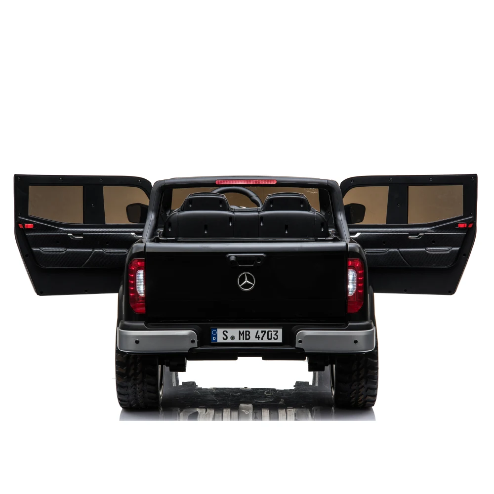 Mașină electrică pentru copii Mercedes Benz X-Class, neagră (MX606 / 1) [3]