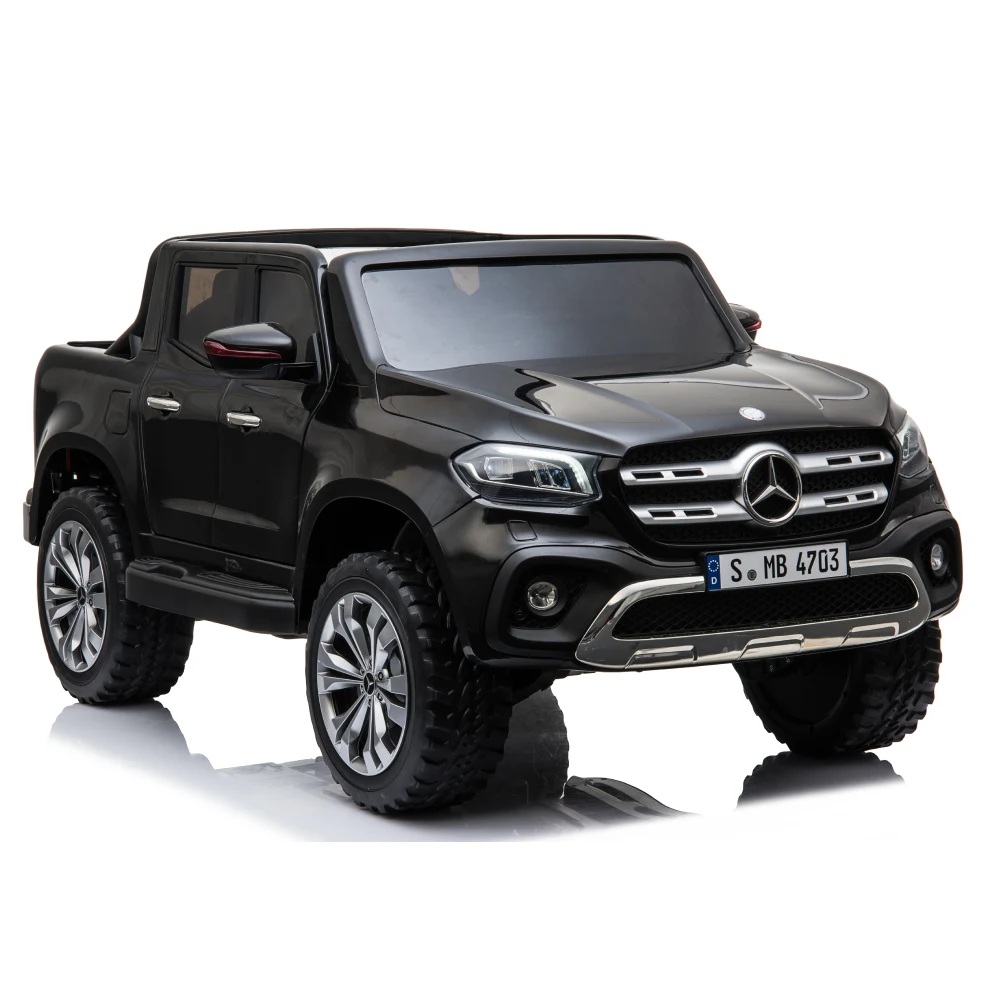 Mașină electrică pentru copii Mercedes Benz X-Class, neagră (MX606 / 1) [6]
