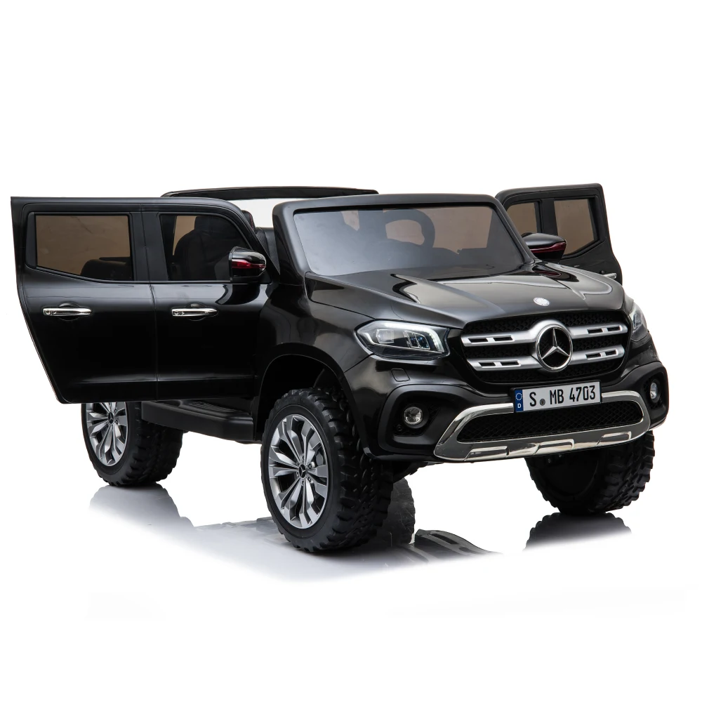 Mașină electrică pentru copii Mercedes Benz X-Class, neagră (MX606 / 1) [7]