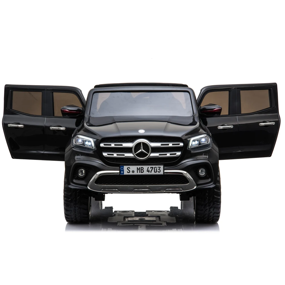 Mașină electrică pentru copii Mercedes Benz X-Class, neagră (MX606 / 1) [2]