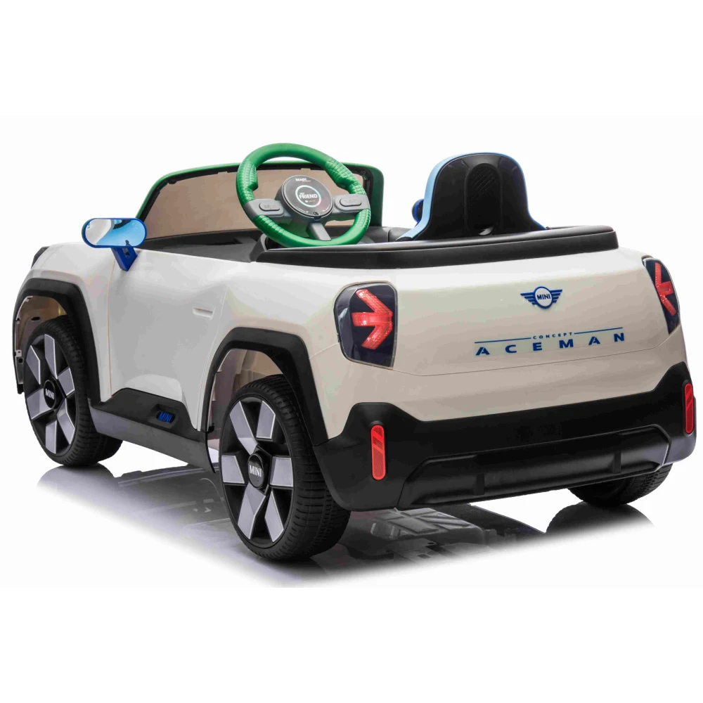 Mașină electrică pentru copii Mini Concept Aceman (JE1688 / 1 alb) [7]
