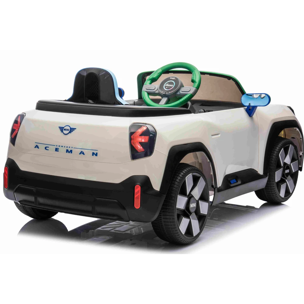 Mașină electrică pentru copii Mini Concept Aceman (JE1688 / 1 alb) [8]