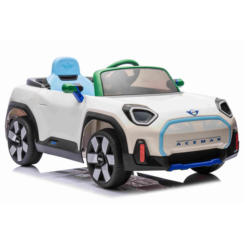 Mașină electrică pentru copii Mini Concept Aceman (JE1688 / 1 alb) [9]