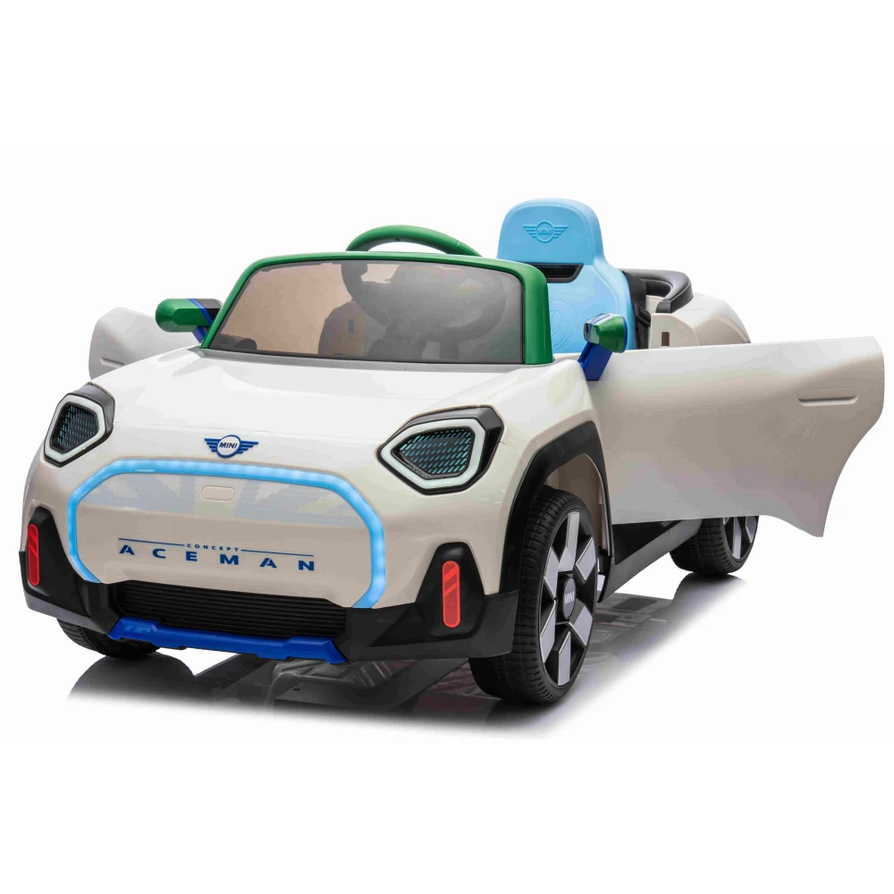 Mașină electrică pentru copii Mini Concept Aceman (JE1688 / 1 alb) [3]