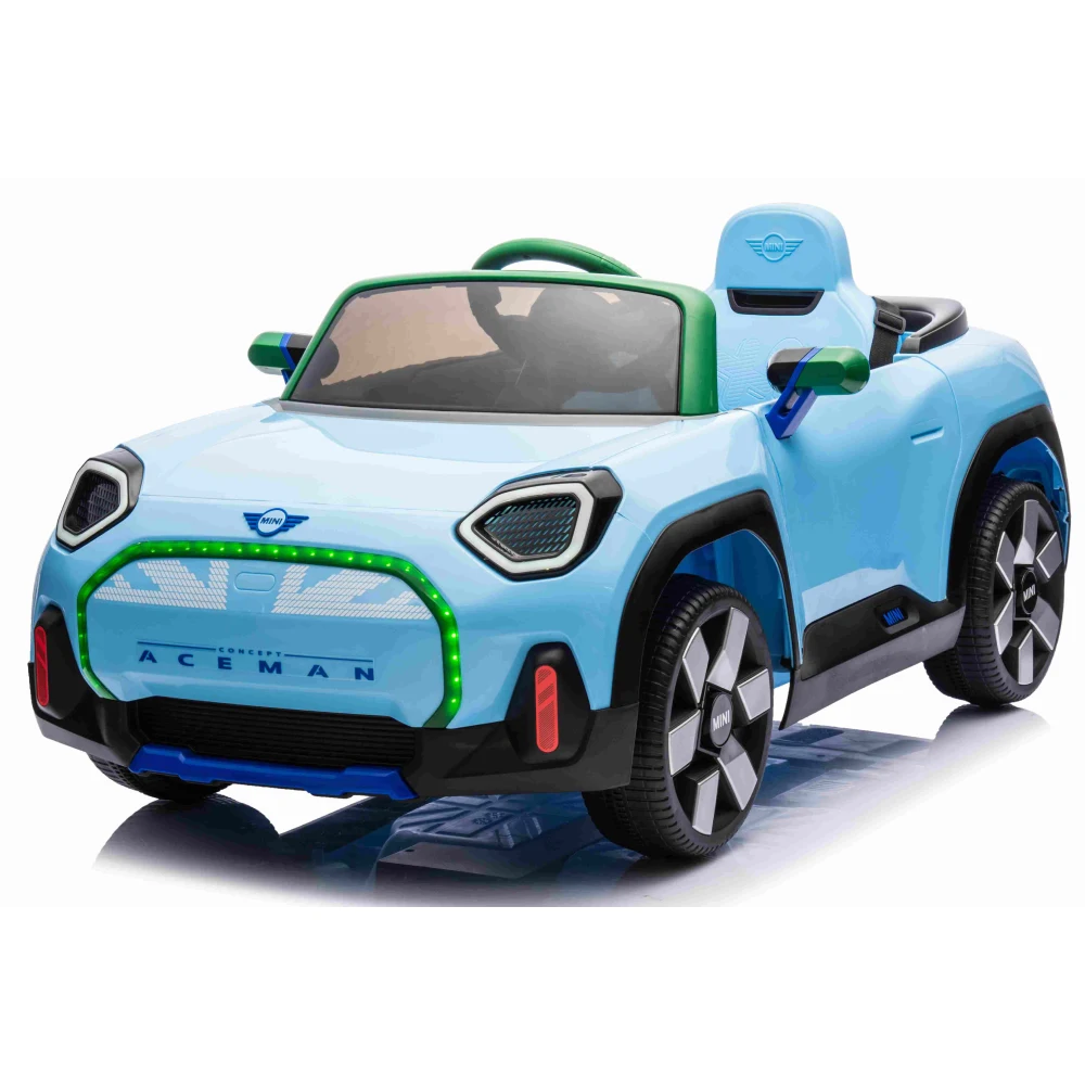  Mini Cooper - Mașină electrică pentru copii Mini Concept Aceman (JE1688 / 3 albastru)