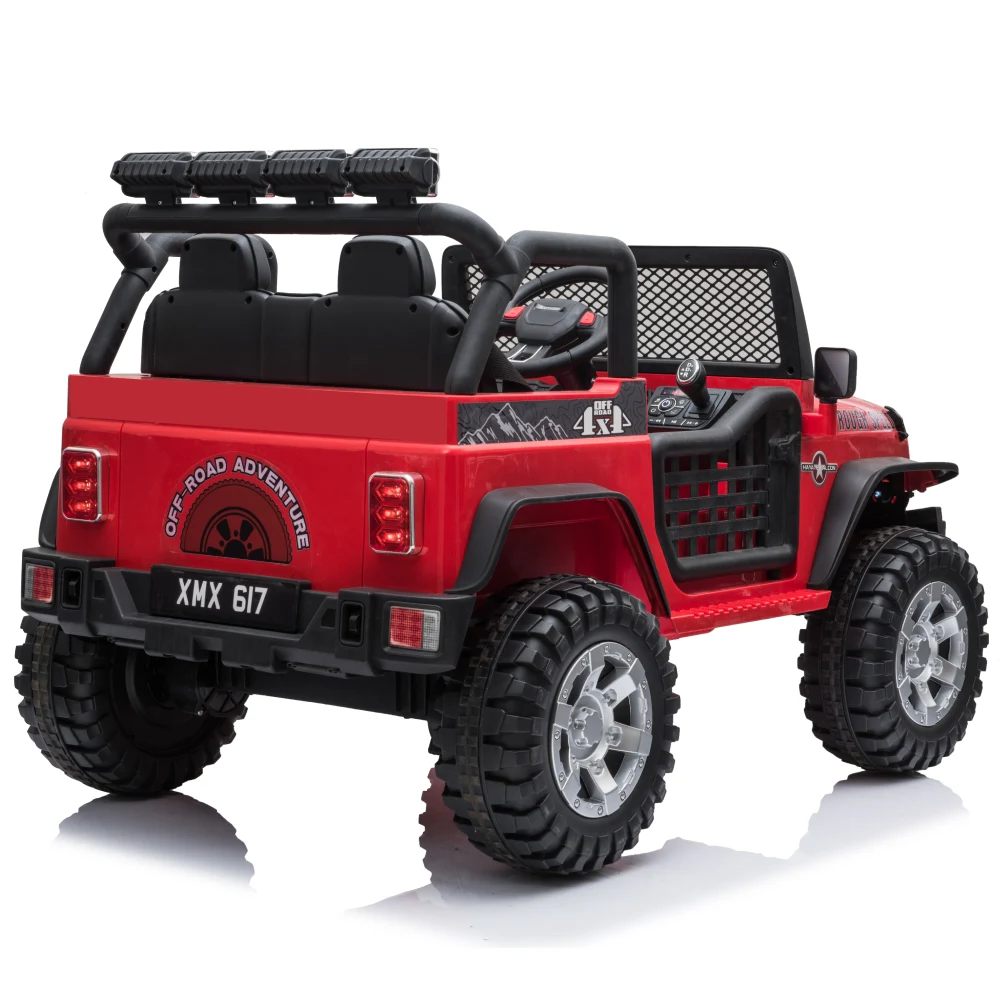 Mașină electrică pentru copii off-road (MX617 / 3 rosie) [6]