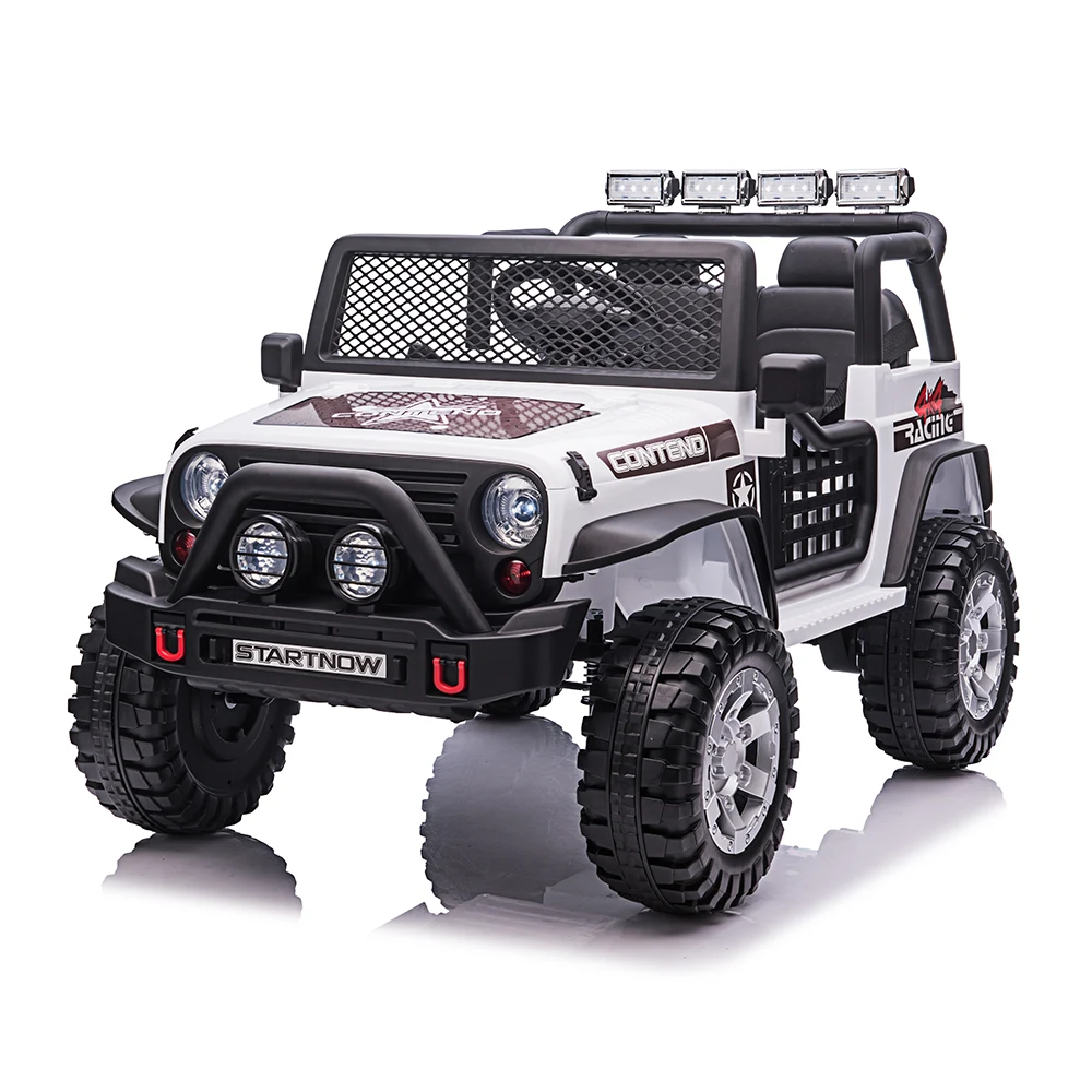 Vehicule electrice pentru copii - Mașină electrică pentru copii off-road (MX618/3 alba)