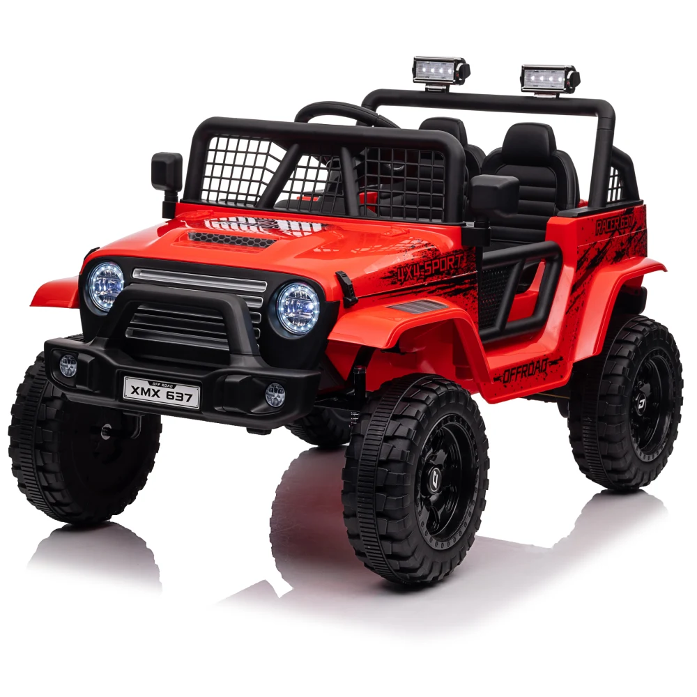 Mașini electrice pentru copii - Mașină electrică pentru copii off-road (MX637 / 2 rosie)