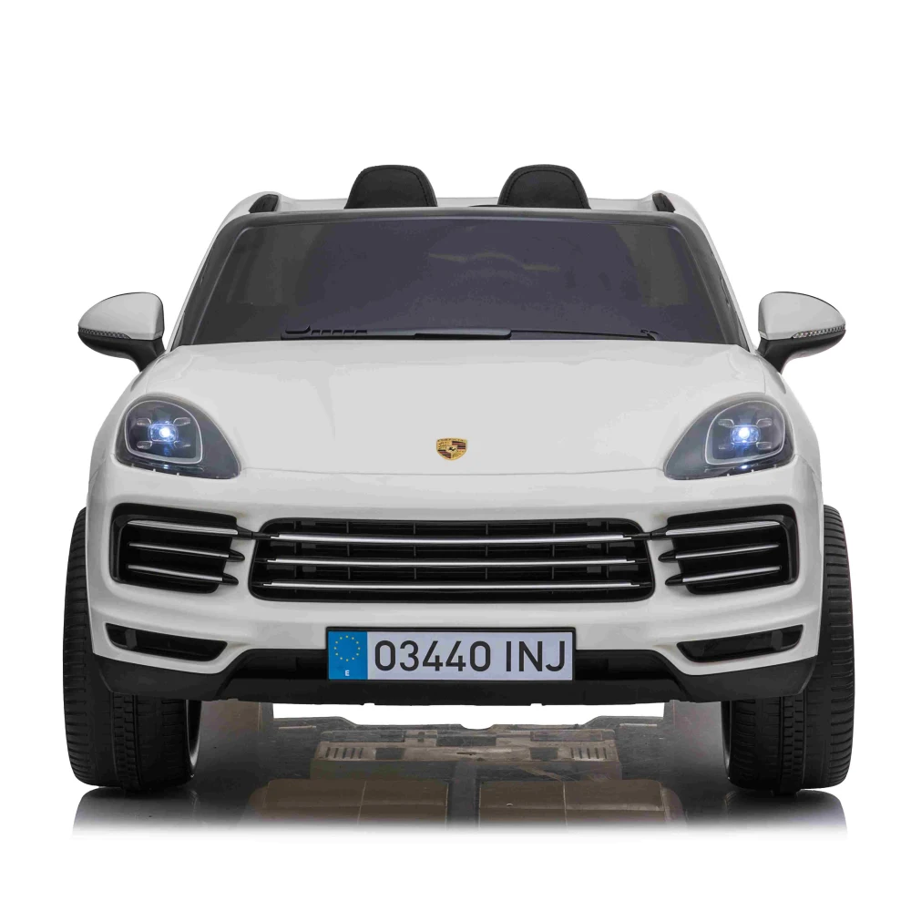 Mașină electrică pentru copii Porsche Cayenne S (JJ2128 / 2 alba) [1]