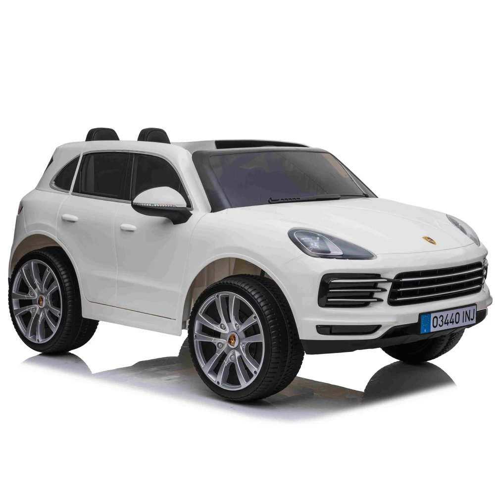 Mașină electrică pentru copii Porsche Cayenne S (JJ2128 / 2 alba) [7]