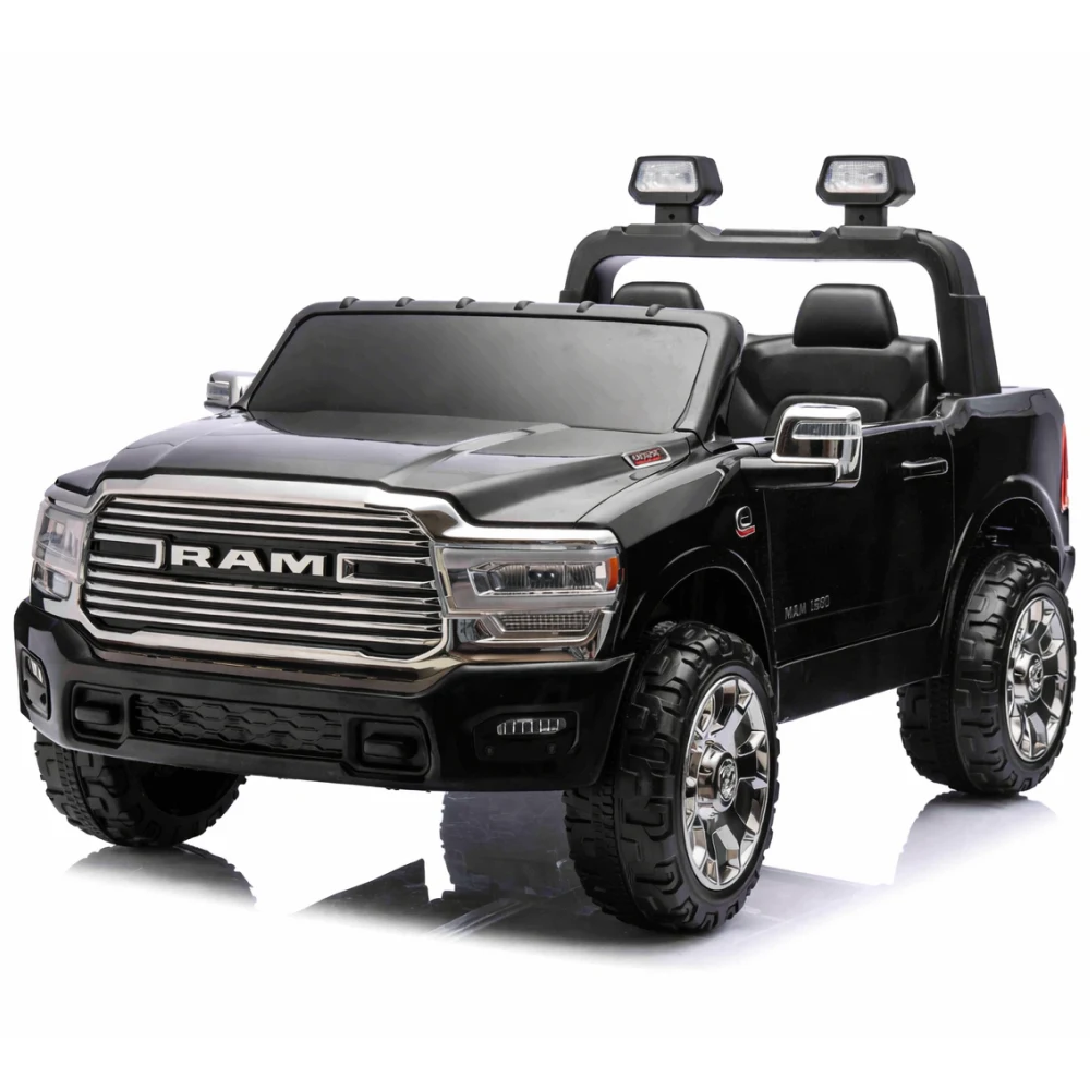 Jeep & RAM - Mașină electrică pentru copii RAM 3500 (JJ2599/2 neagra)