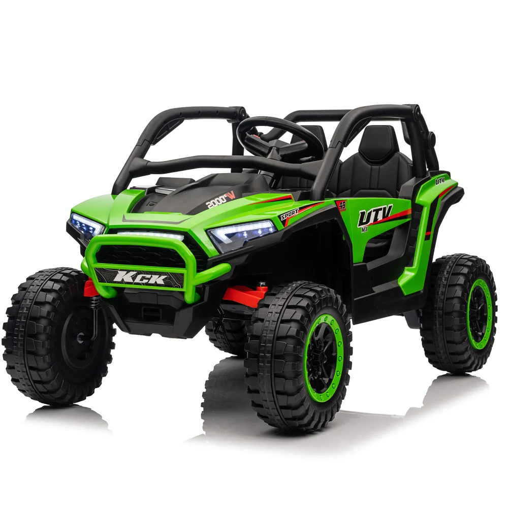 Diverse modele de mașini electrice - Mașină electrică pentru copii UTV (MX639 / 3 verde)