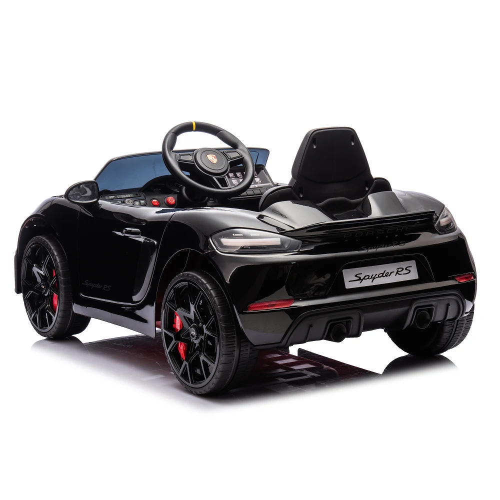 Mașină electrică Porsche 718 Spyder (P718 /2 neagra) [5]