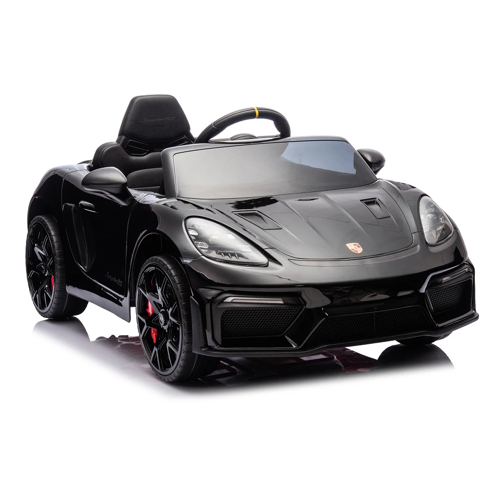Mașină electrică Porsche 718 Spyder (P718 /2 neagra) [3]