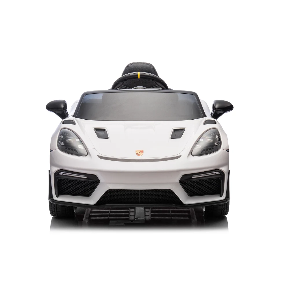 Mașină electrică Porsche 718 Spyder (P718 /3 alba) [1]