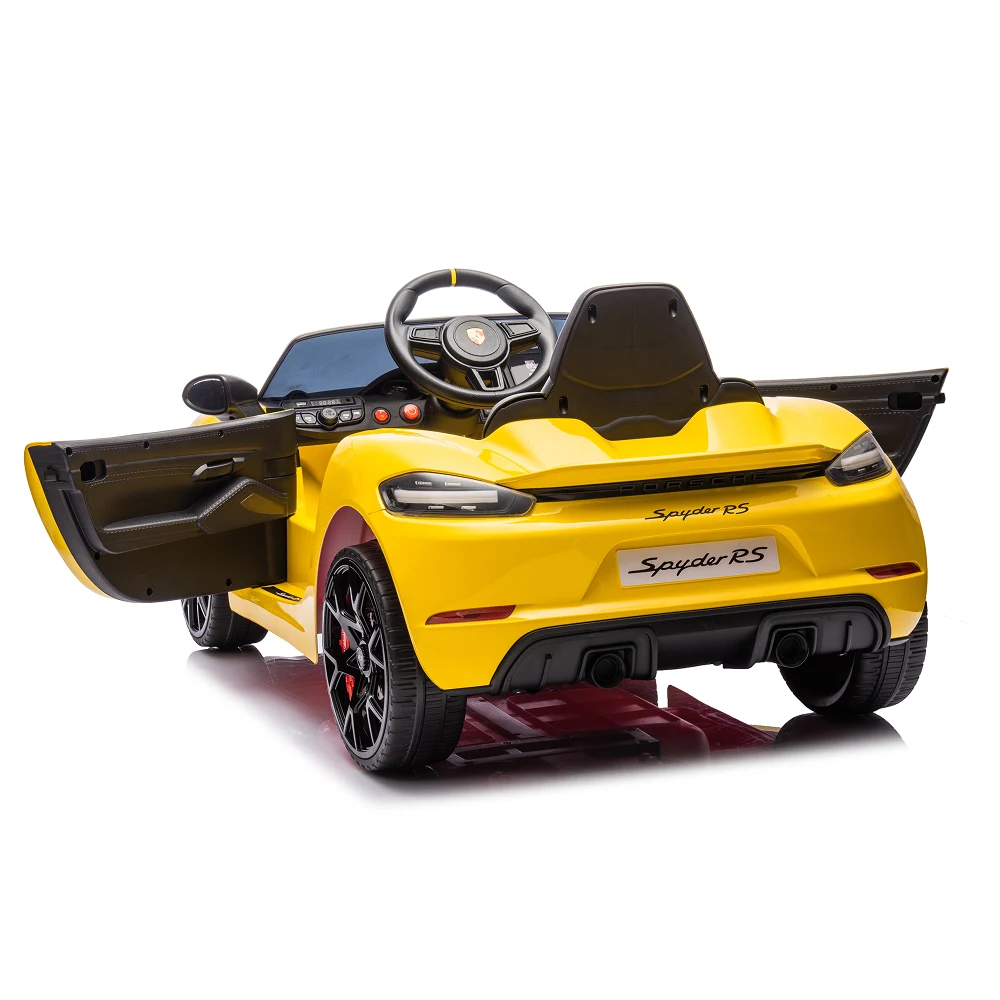 Mașină electrică Porsche 718 Spyder (P718 /4 galben) [6]