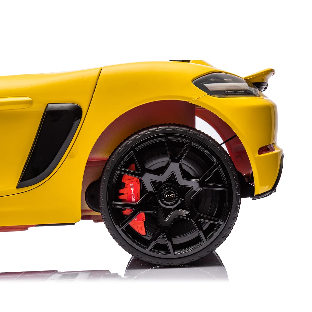 Mașină electrică Porsche 718 Spyder (P718 /4 galben) [8]