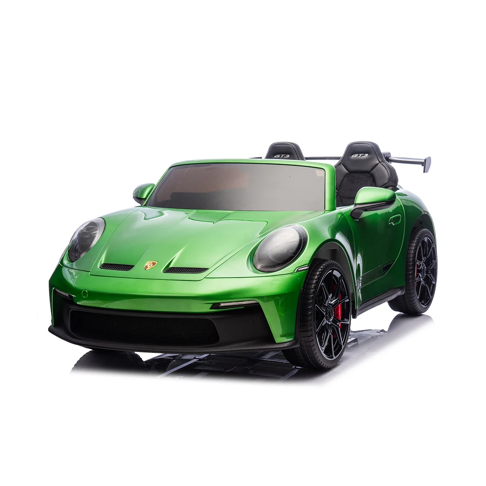 Porsche - Mașină electrică Porsche 911 verde vopsit (P911/2 verde)