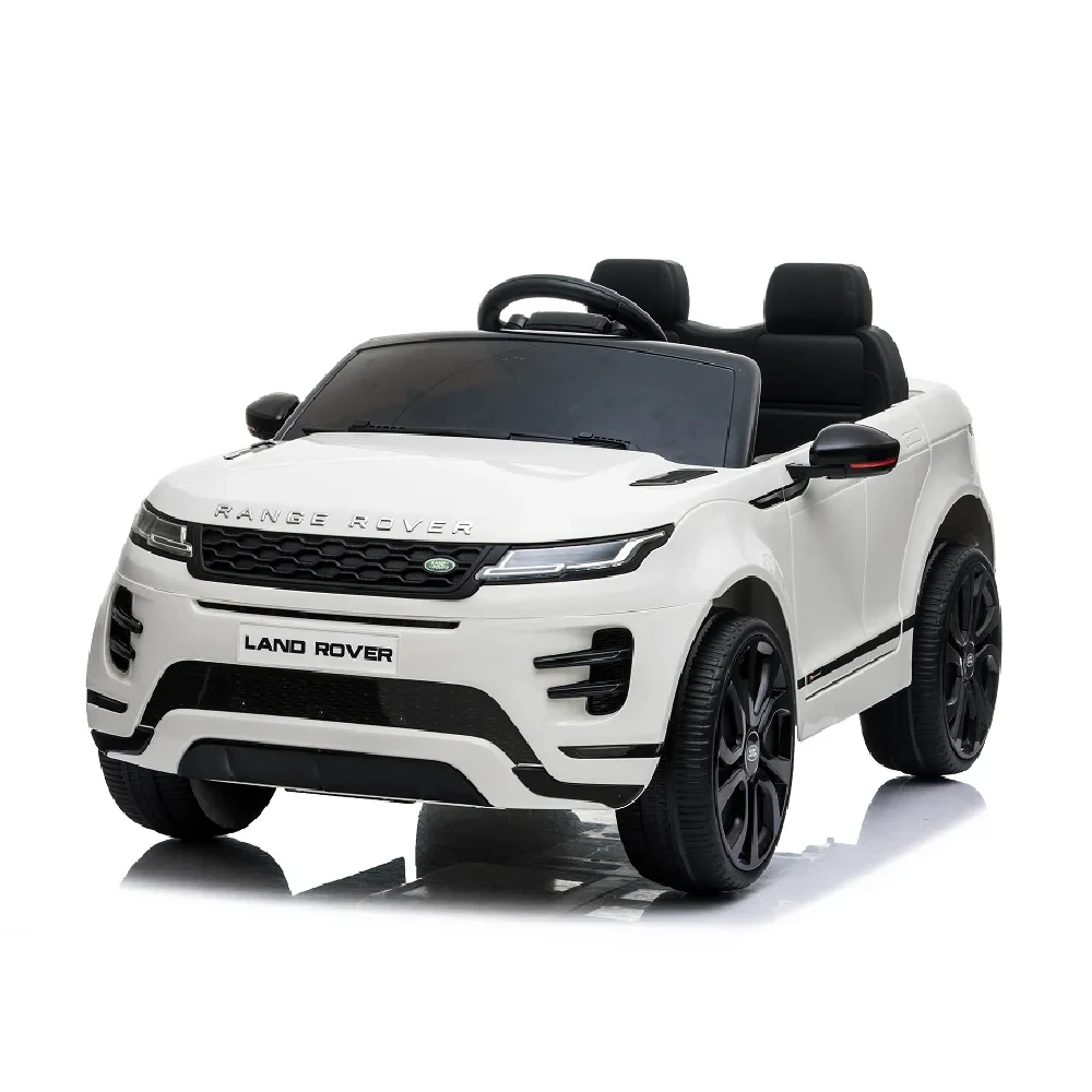  Range Rover Land Rover - Mașină electrică Range Rover Evoque (RRE99/2 alba)