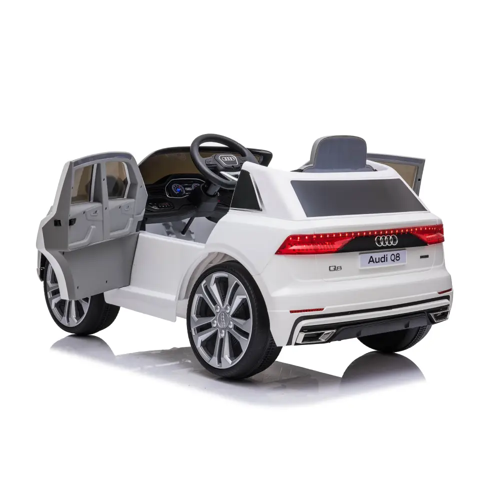 Masina pe acumulator Audi Q8 (JJ2066 / 1 alb) [5]