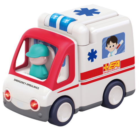 Masinuta "Ambulanta" cu efecte luminoase și sonore [1]