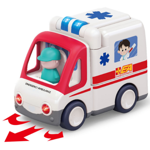 Masinuta "Ambulanta" cu efecte luminoase și sonore [5]