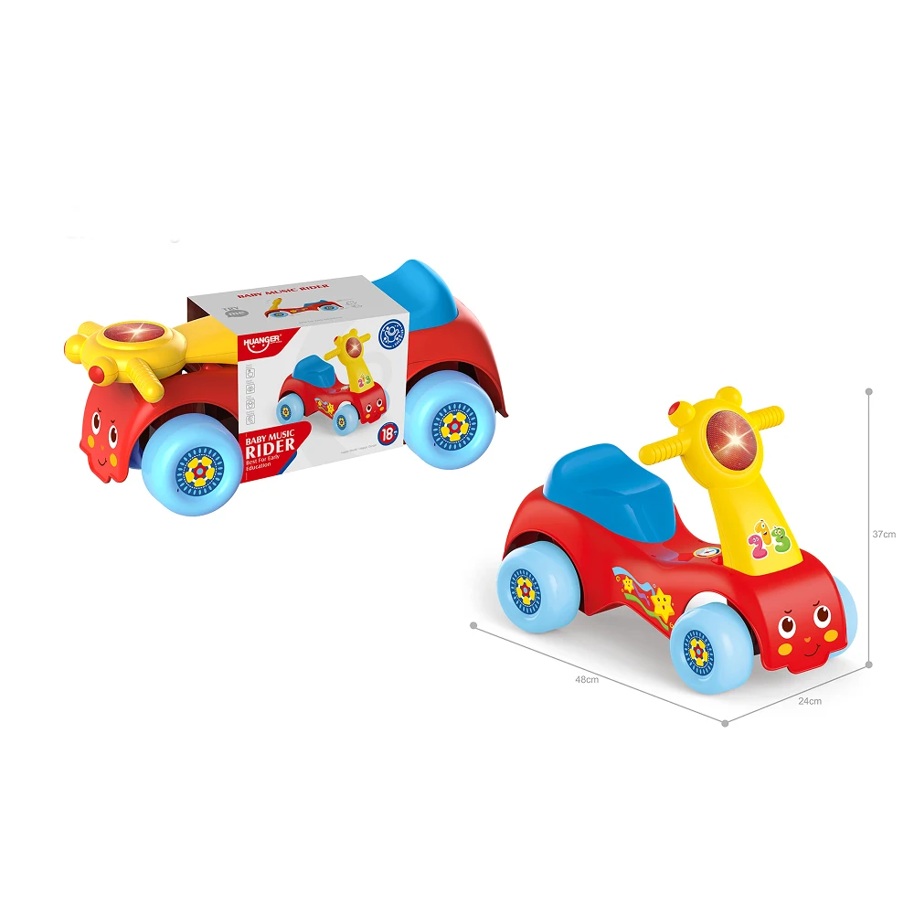 Mașinuță de împins cu muzică, Huanger HE0821 (78485) [2]