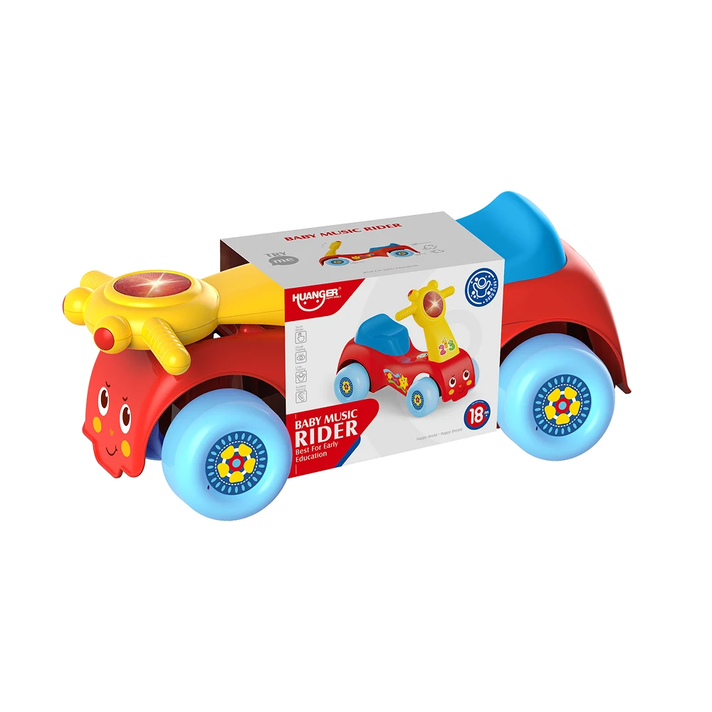 Mașinuță de împins cu muzică, Huanger HE0821 (78485) [1]