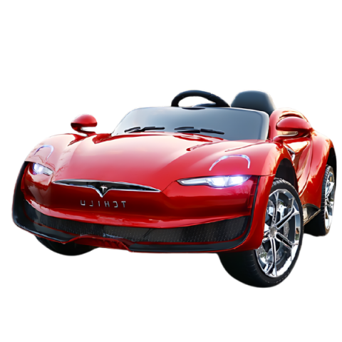 Masinuta electrica 6V7Ah, motor 380x2, roți EVA, scaun din piele Transport pentru copii - Masinuta electrica 6V7Ah, motor 380x2, roți EVA, scaun din piele