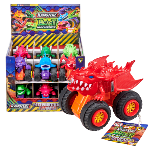 Toate Produsele - Mașinuța-monstru Teamsterz Beast Machines Monster Jaws, în as.