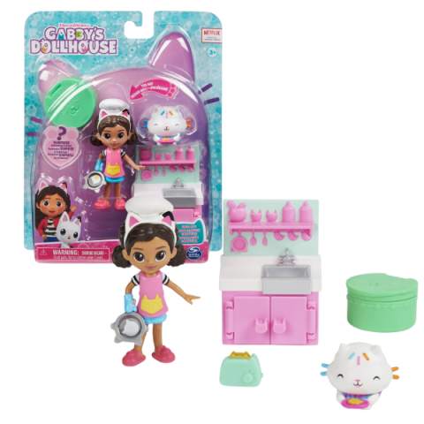 Toate Produsele - Mini-Set gătim cu Gabby", seria "Gabby's Dollhouse"