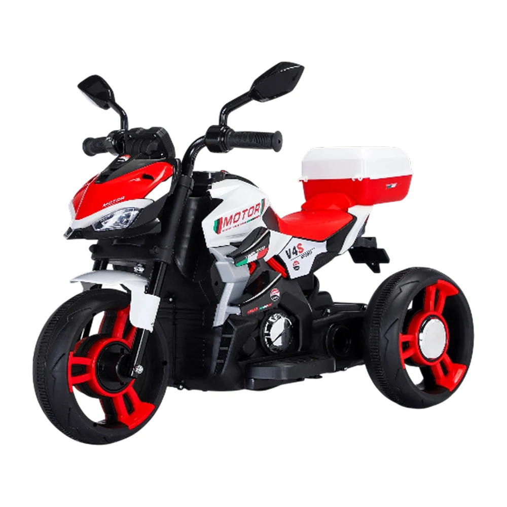 Motociclete electrice pentru copii - Motocicletă electrică pentru copii, albă (RT7788 / 1 alb)