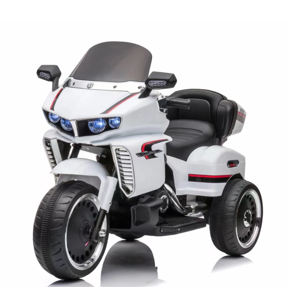 Motociclete electrice pentru copii - Motocicletă electrică pentru copii, albă (RT9199 / 1 alb)