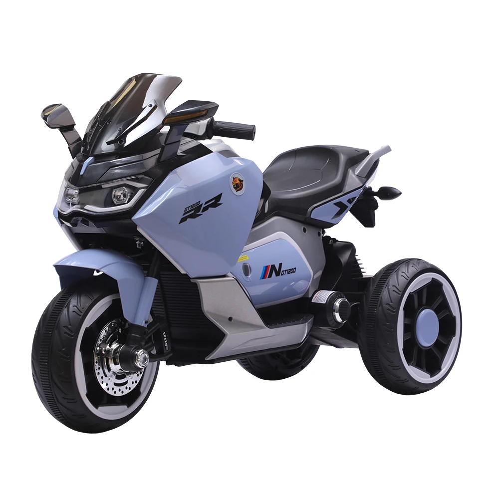 Transport pentru copii - Motocicletă electrică pentru copii, albastru (21565)