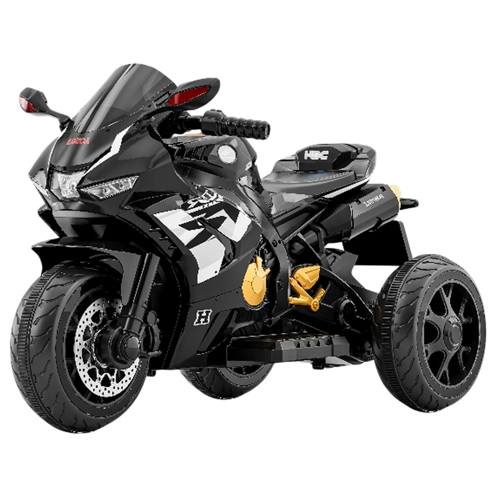 Vehicule electrice pentru copii - Motocicletă electrică pentru copii cu telecomandă, gri (81859)