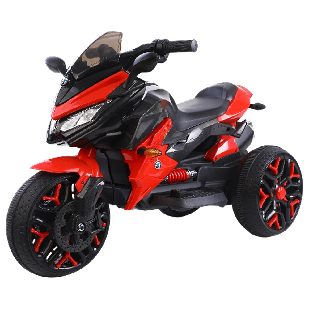Vehicule electrice pentru copii - Motocicletă electrică pentru copii cu telecomandă, roșie (56788)