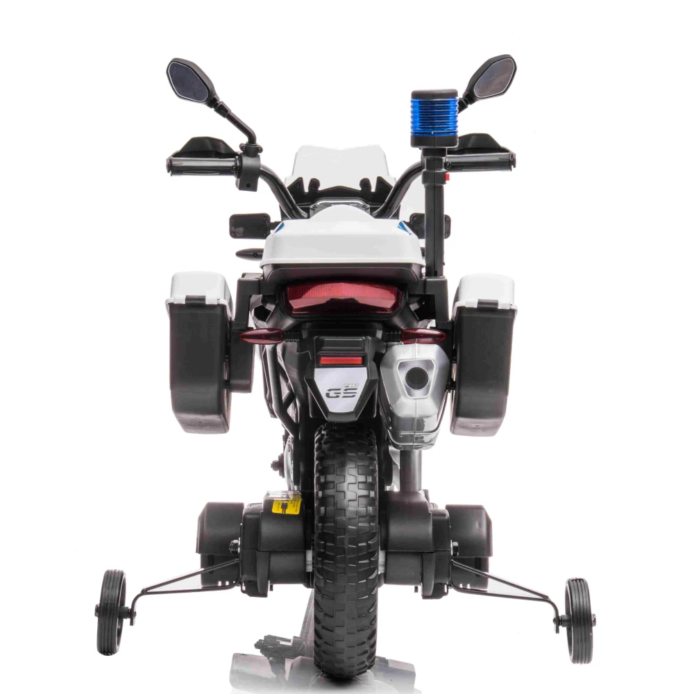 Motocicletă electrică pentru copii de poliție BMW F850 GS (JT5002B / 1 alb) [3]