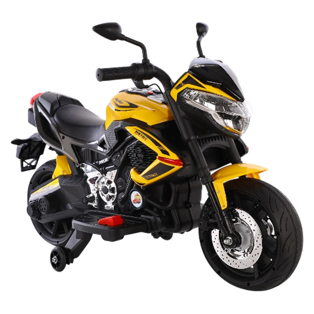 Motocicletă electrică pentru copii, galbenă (RT9788 / 2 galben) [1]
