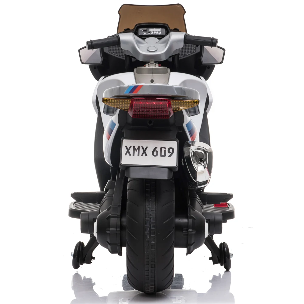 Motocicletă electrică pentru copii (MX609/5 alba) [4]