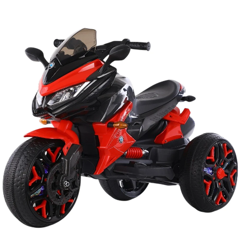 Vehicule electrice pentru copii - Motocicletă electrică pentru copii, roșie (JMB5188 / 3 rosu)