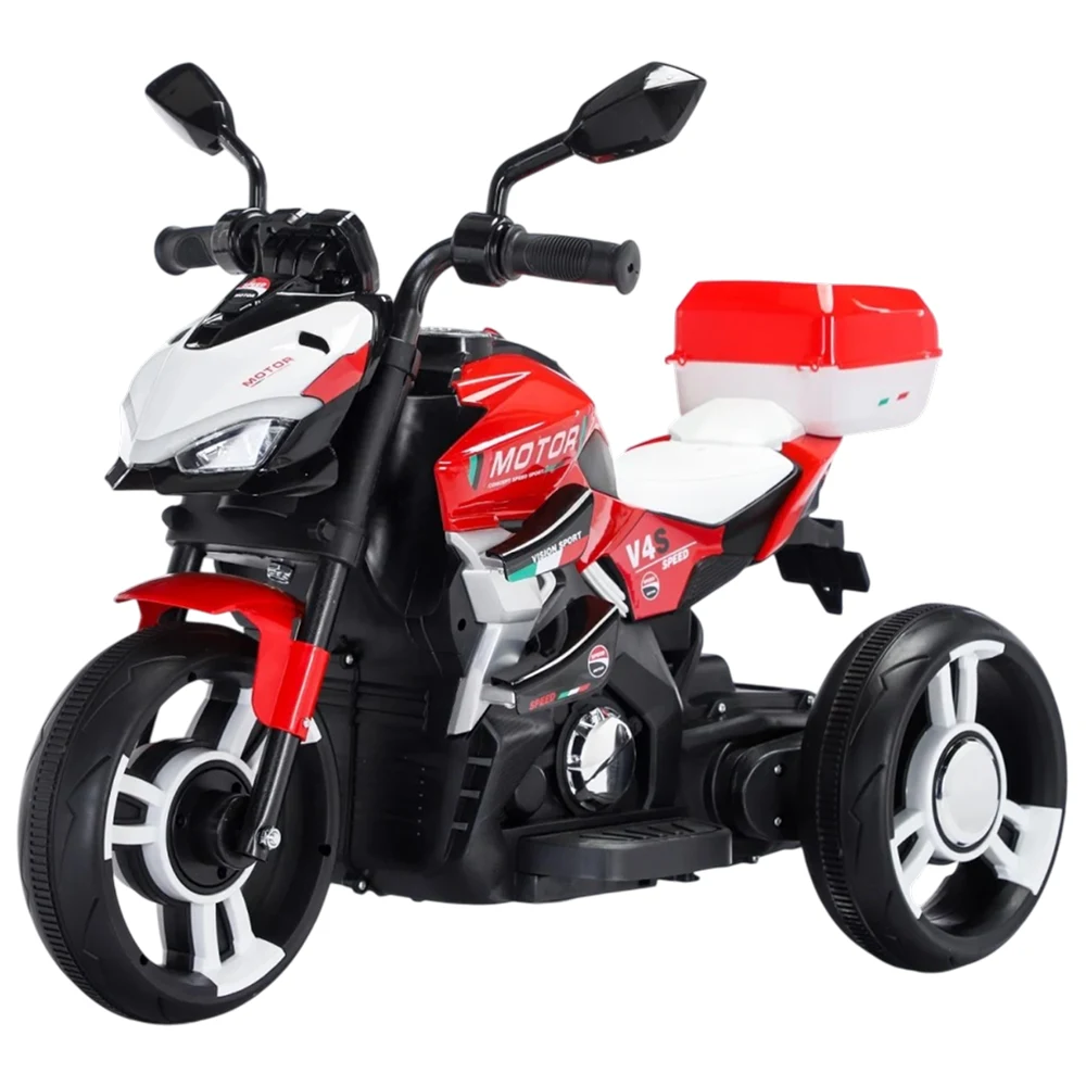 Motociclete electrice pentru copii - Motocicletă electrică pentru copii, roșie (RT7788 / 2 rosie)
