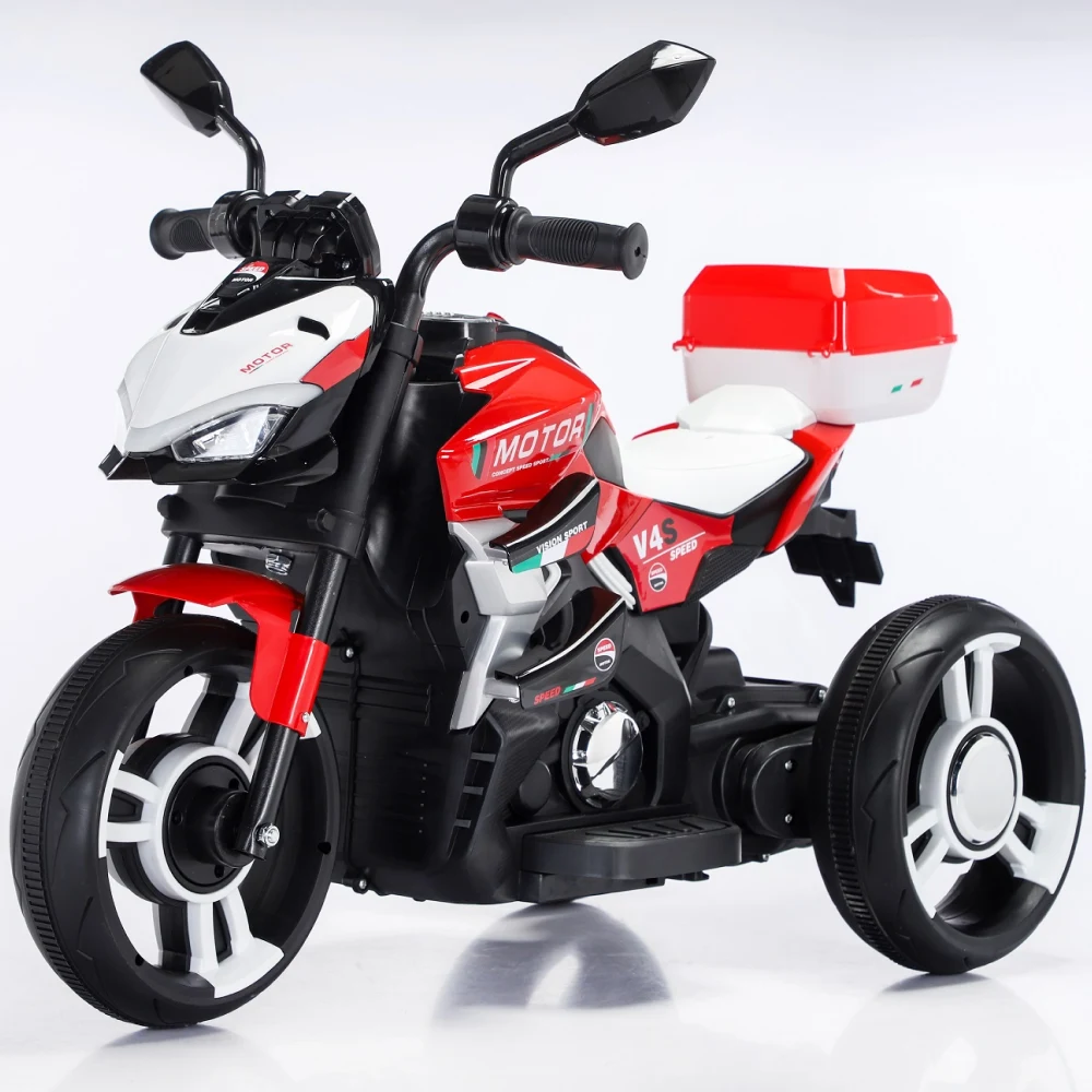 Motocicletă electrică pentru copii, roșie (RT7788 / 2 rosie) [1]