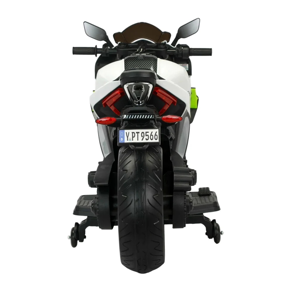 Motocicletă electrică pentru copii, verde (96300) [2]