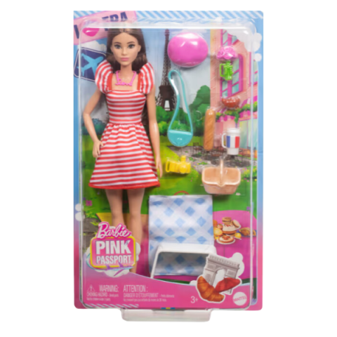 Păpușa Barbie "Călătorie în Paris" cu accesorii [2]