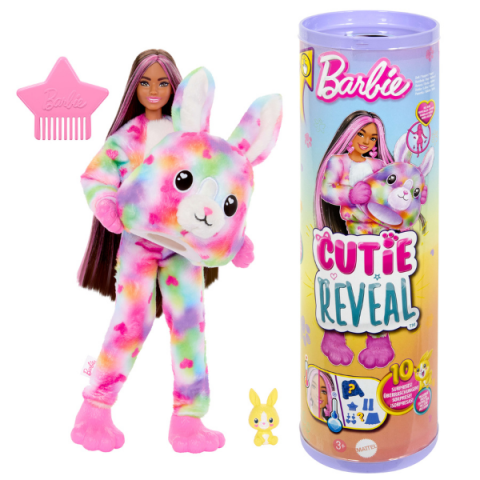 Păpușe - Păpușa Barbie Cutie „„Barbie într-un costum de iepuraș, de pluș””