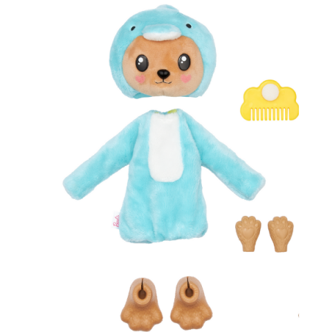 Păpușa Barbie Cutie Reveal "Urs în costum de delfin în costum de pluș" [10]